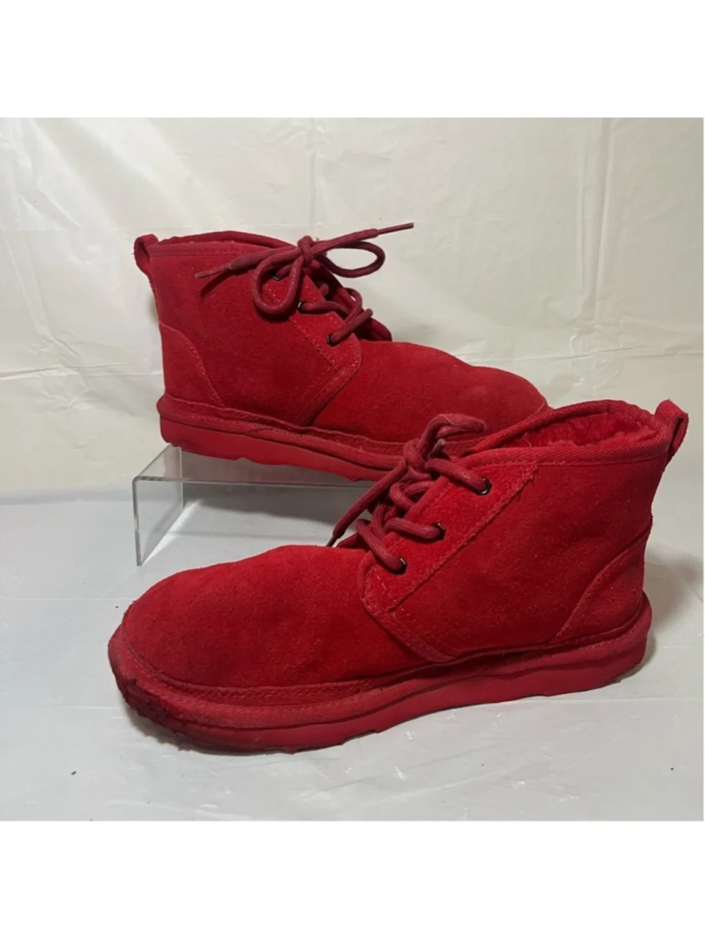 UGG Neumel II 101732 Red Suede chukka boots Red Winter & Rain Boots size 6